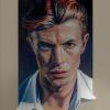 “David Bowie” • 12.75” by 19.5” • Oil Based Colored Pencil on Toned Paper